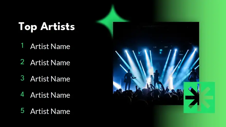 2026 Year-End Music Wrapped Slides