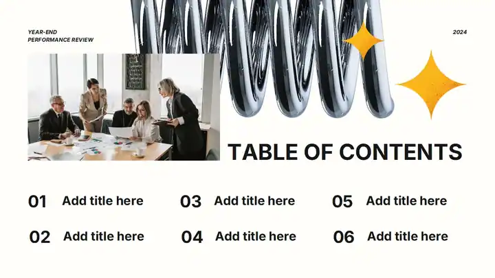 Year-End Performance Review Slides