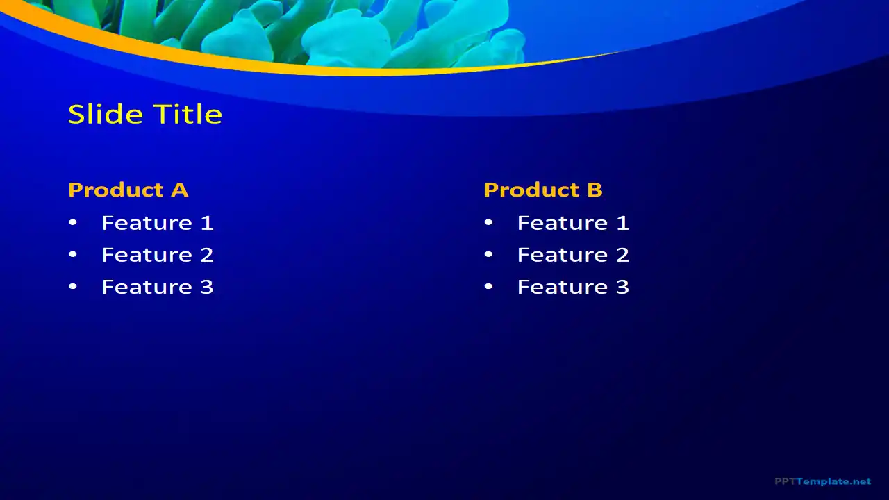 Free Sea PPT Template