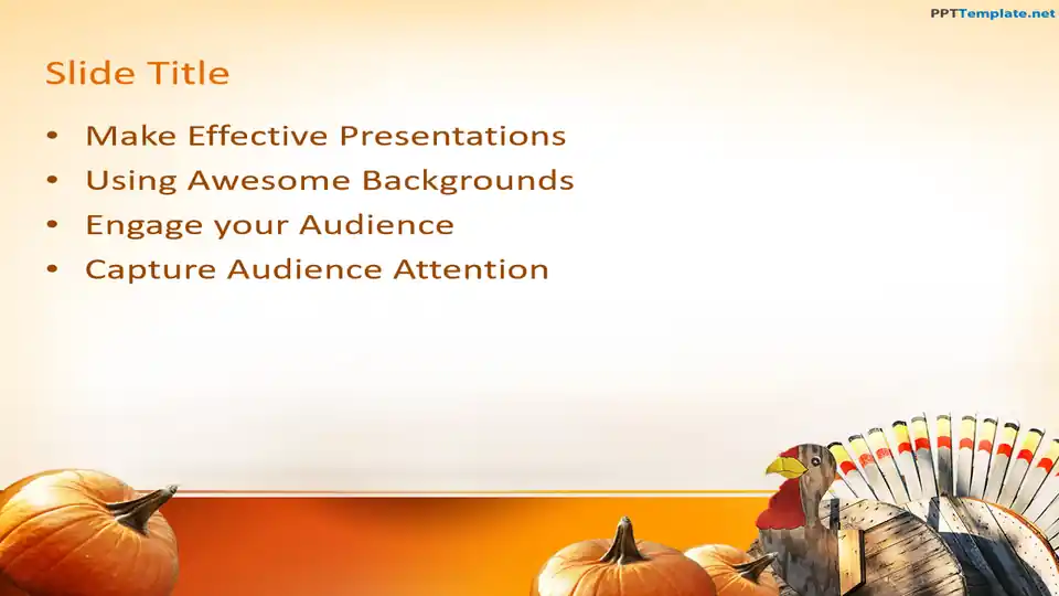 Free Thanksgiving PPT Template