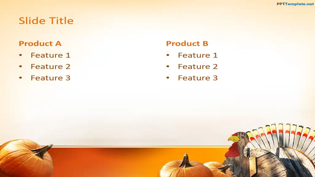Free Thanksgiving PPT Template