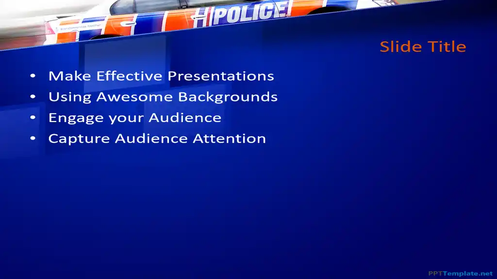 Free Police PPT Template