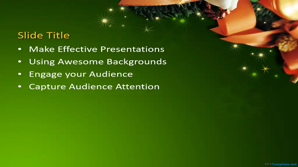 Free Christmas PPT Template