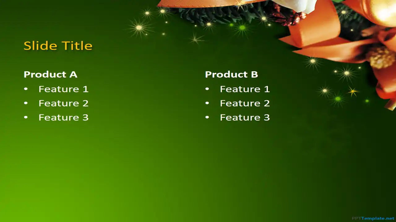 Free Christmas PPT Template