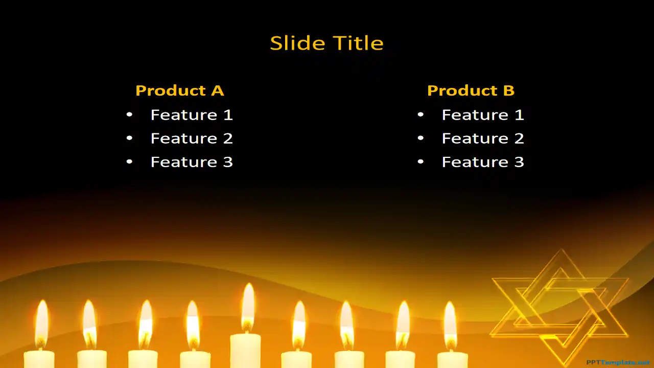 Free Chanukah PPT Template