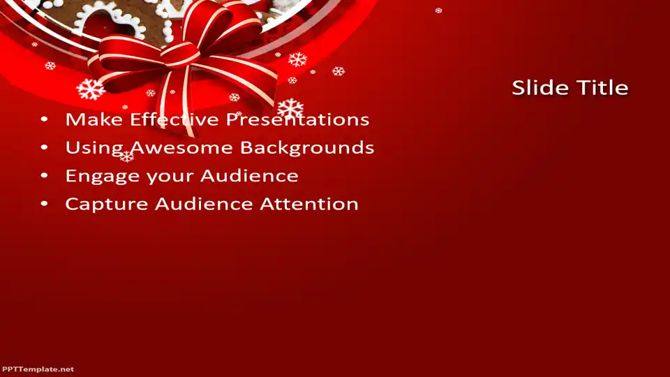 Free Christmas Baking PPT Template