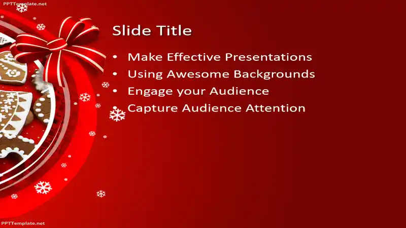 Free Christmas Baking PPT Template