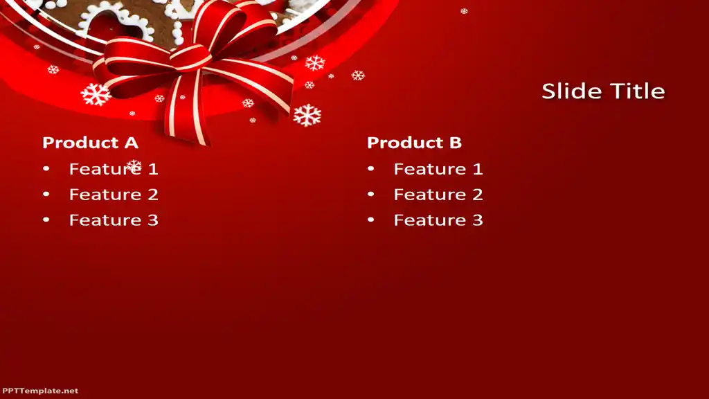 Free Christmas Baking PPT Template