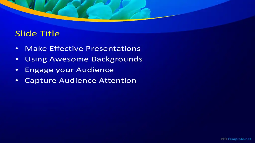 Free Fish Tank PPT Template