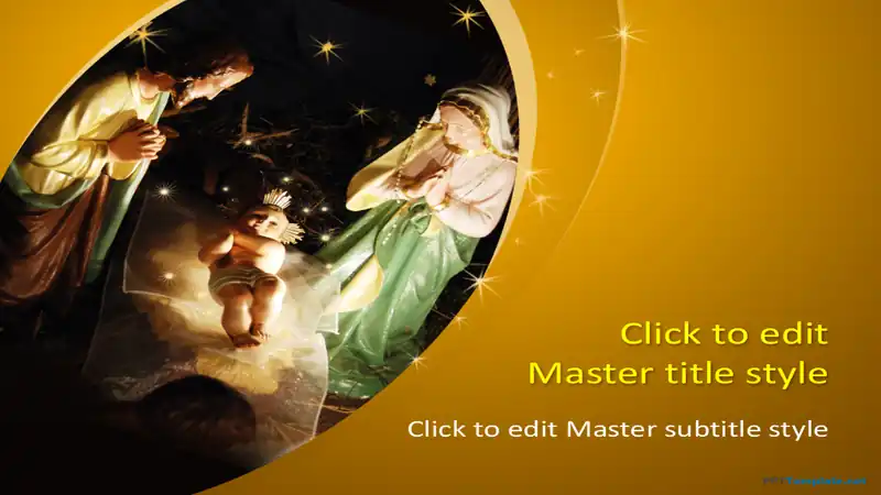 Free Nativity PPT Template