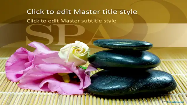 Free Zen Spa PPT Template