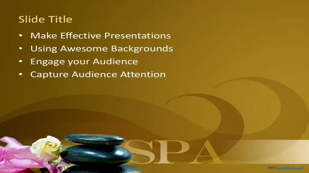 Free Zen Spa PPT Template