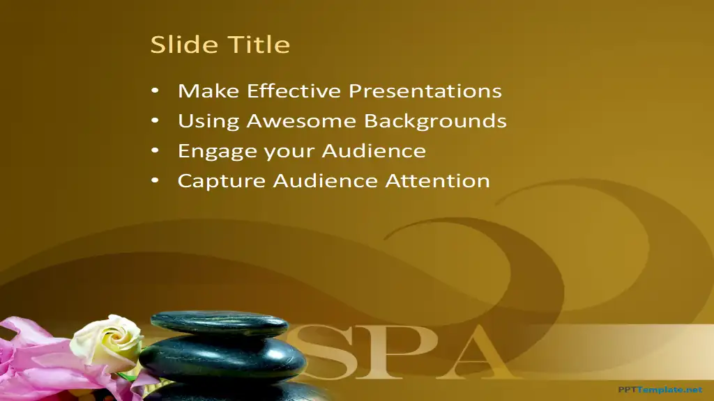 Free Zen Spa PPT Template