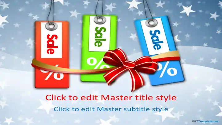 Free Shopping PPT Template