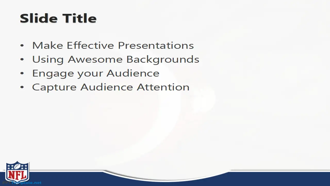 Free NFL PPT Template