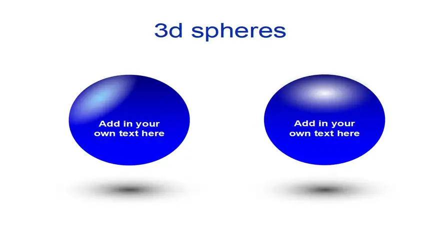 3d spheres in PowerPoint