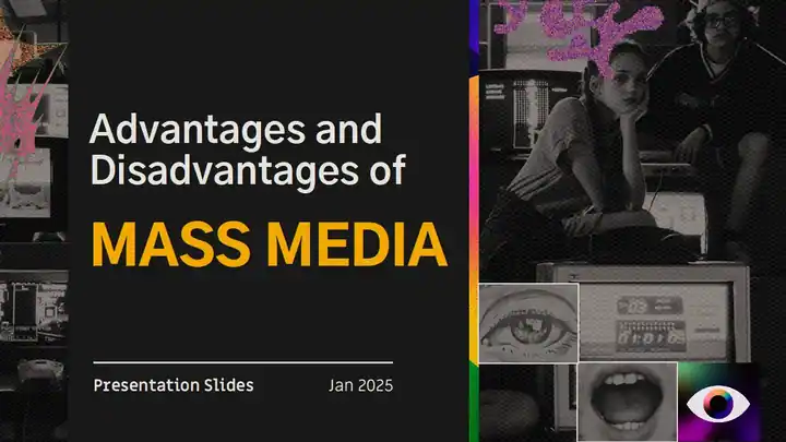 Advantages And Disadvantages of Mass Media Slides