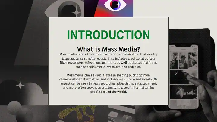 Advantages And Disadvantages of Mass Media Slides