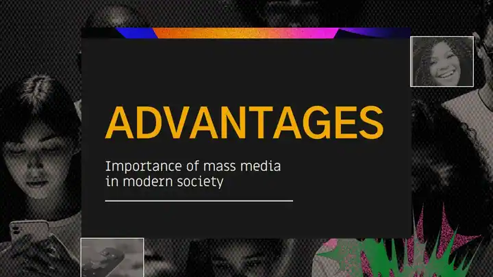 Advantages And Disadvantages of Mass Media Slides