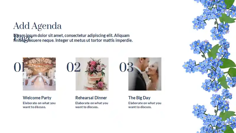 Aesthetic Wedding Slides