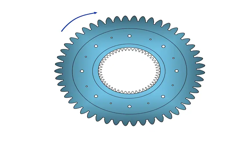 Animated cogs