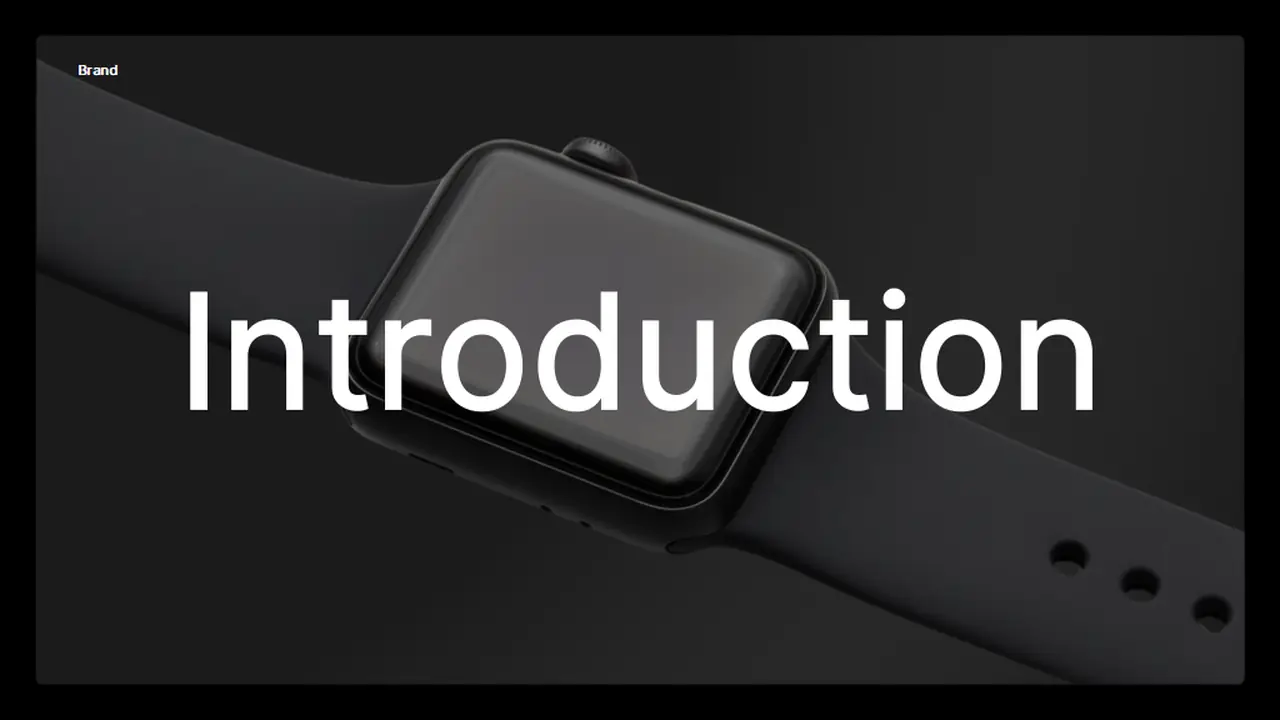 Apple Watch-Inspired Background Slides