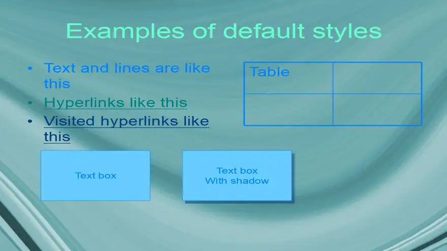 Aqua Pattern
