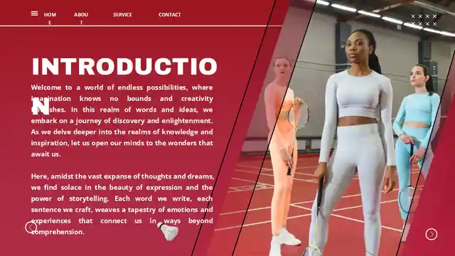 Badminton Sports Center Slides