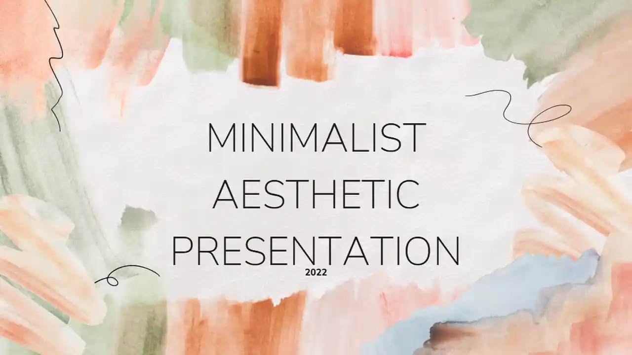 Beige and Orange Minimalist Elegant Aesthetic Slides