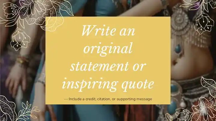 Belly Dance Day Workshop Slides