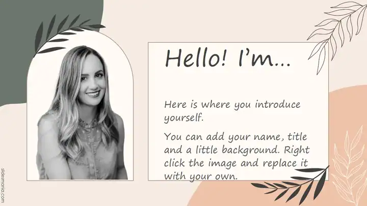 Beth, elegant and versatile free template.