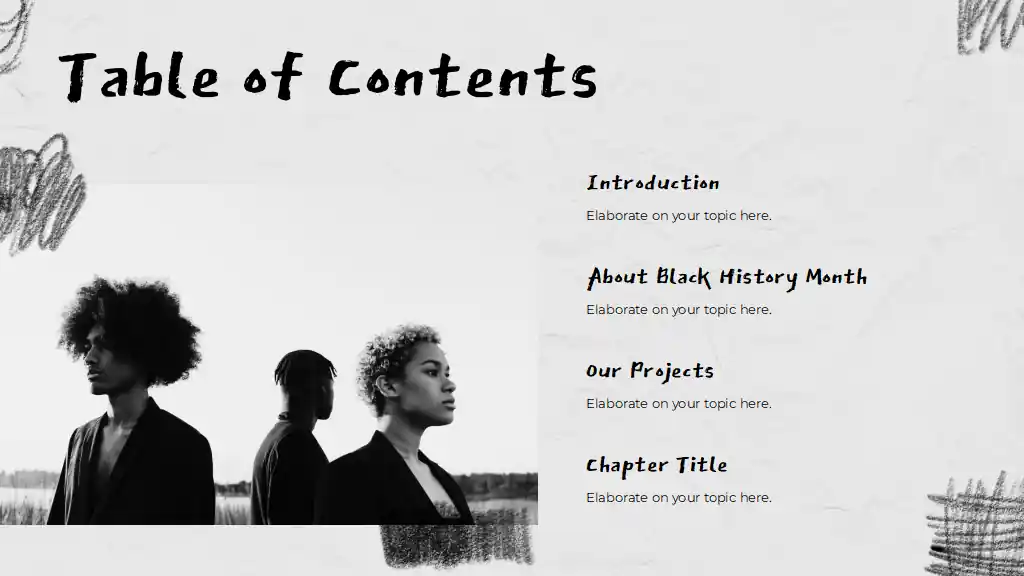 Black History Month Appreciation Program Slides