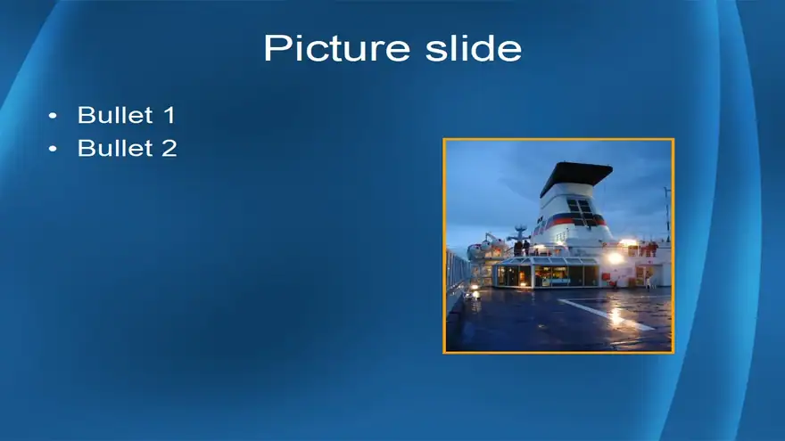 Blue Glow Template