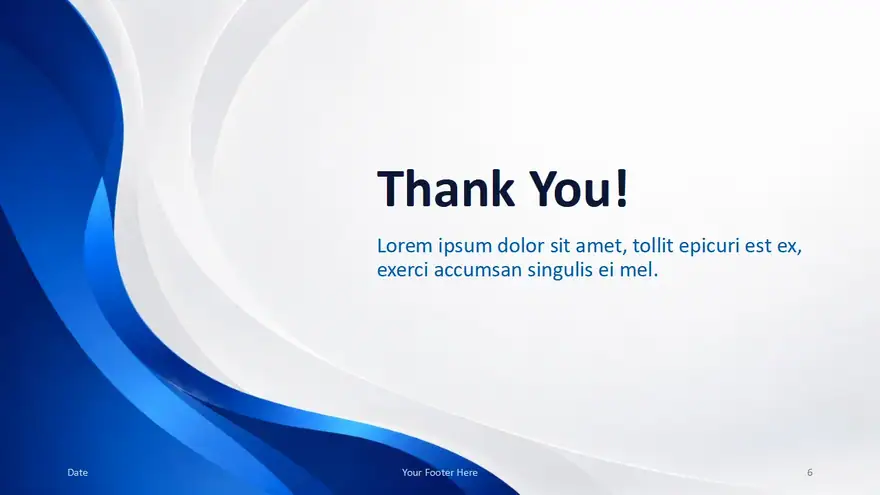 Blue Wave Corporate Template
