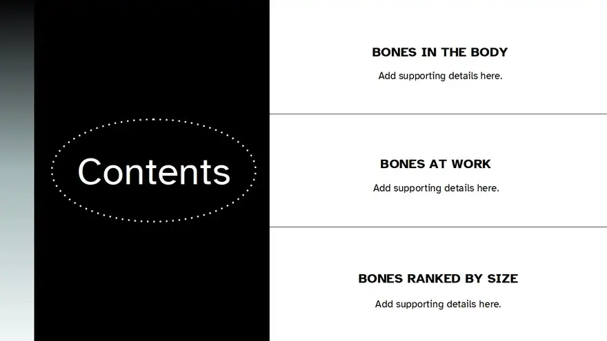 Bone Background Slides
