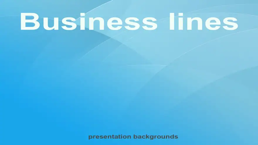 Business Background Template