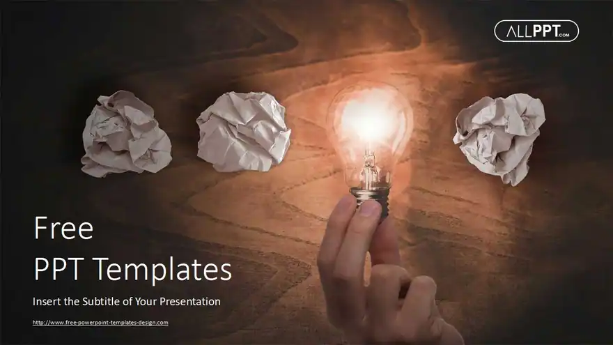 Business Ideas Light Bulbs PowerPoint Templates