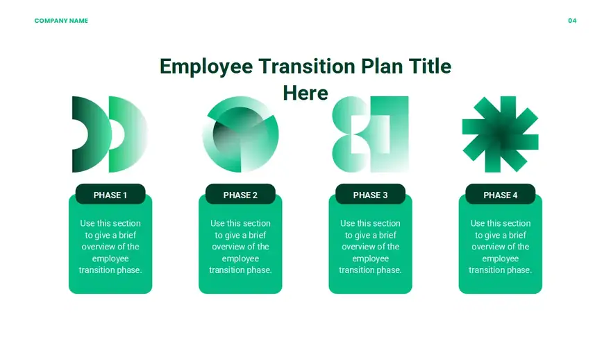 Business Transition Plan