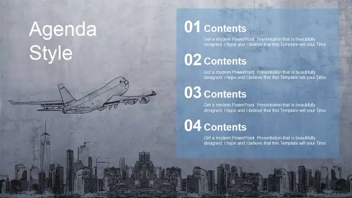 Businessman Cityscape PowerPoint Templates