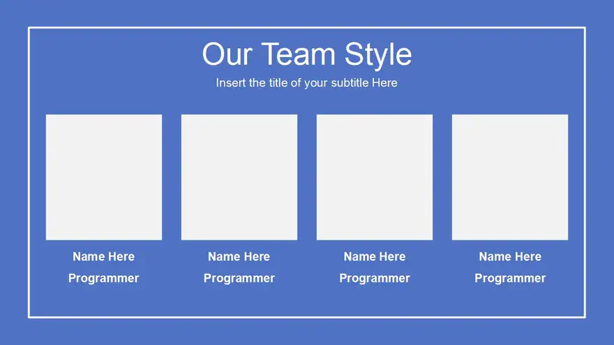 Businessman’s Red Tie PowerPoint Template