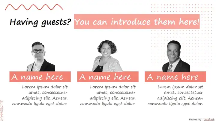 Camille, PD presentation template.