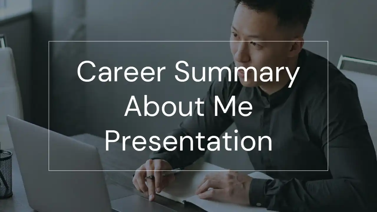 Career summary about me Slides