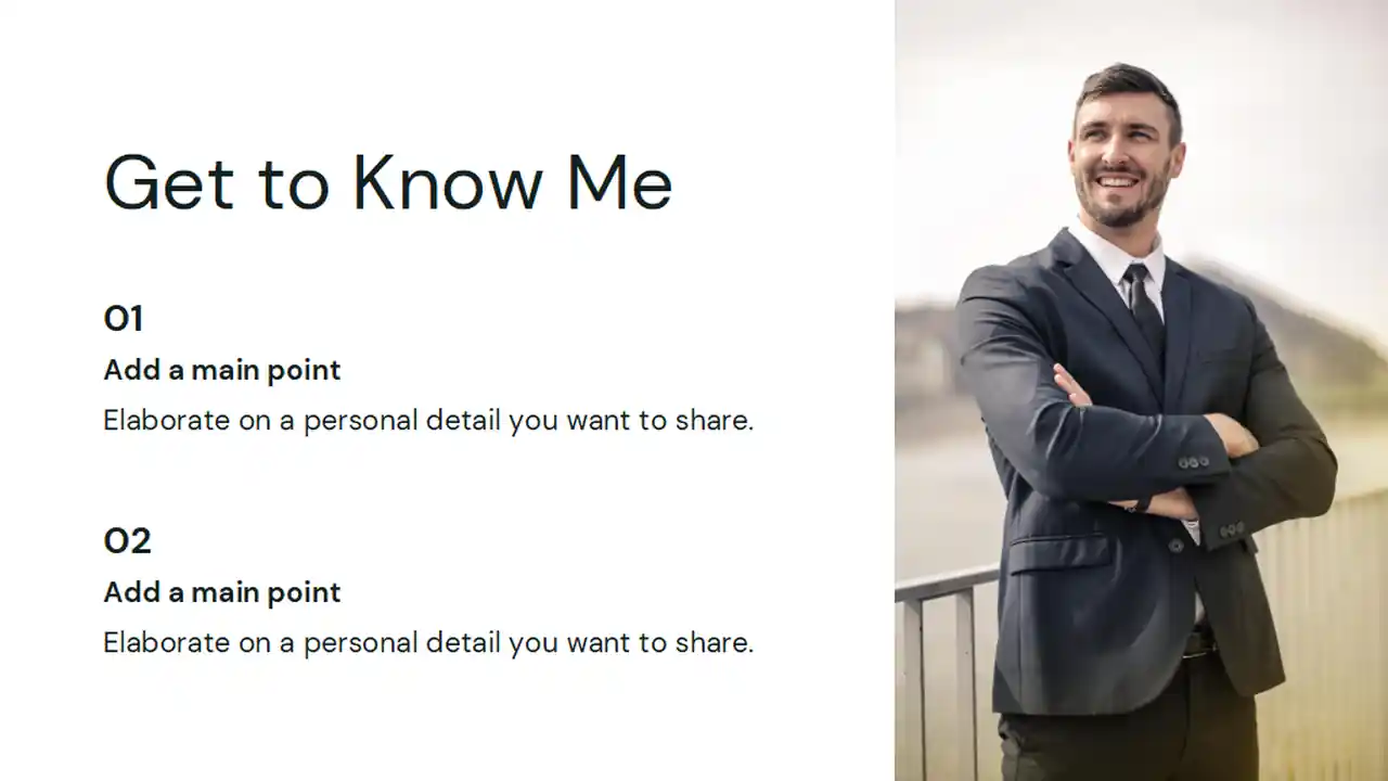 Career summary about me Slides