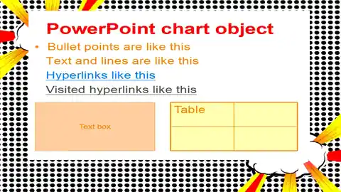 Cartoon Pop Art Template