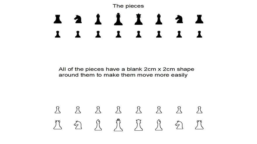 Chess Set Vector PowerPoint Template