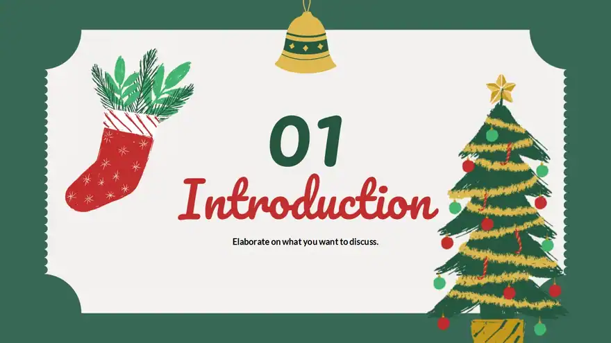 Christmas Gift Wishlist Presentation for Family and Friends