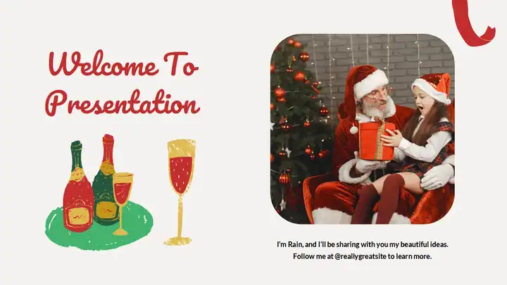 Christmas Gift Wishlist Presentation for Family and Friends
