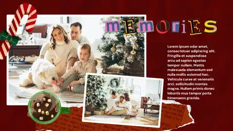 Christmas Photo Collage Slides