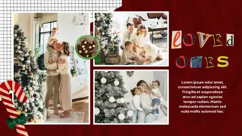 Christmas Photo Collage Slides