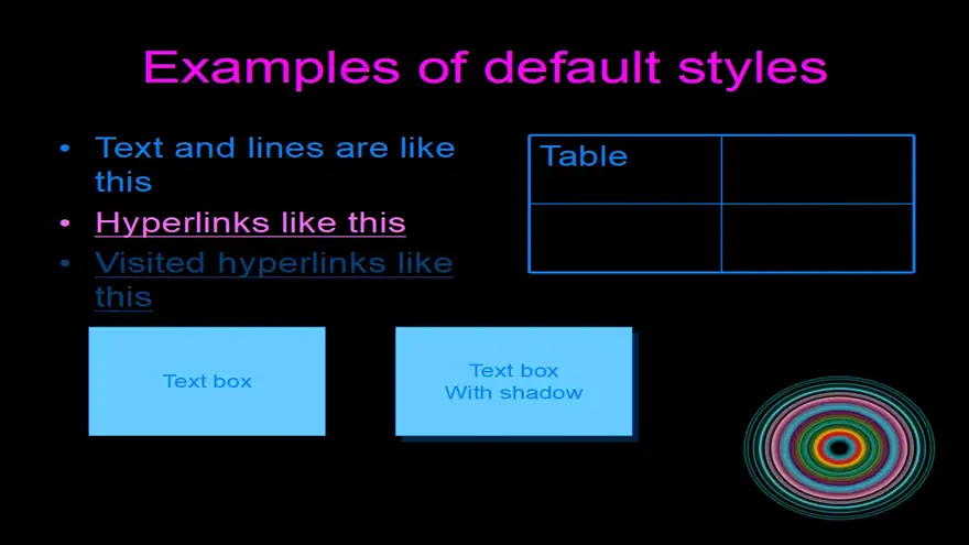 Circles Template